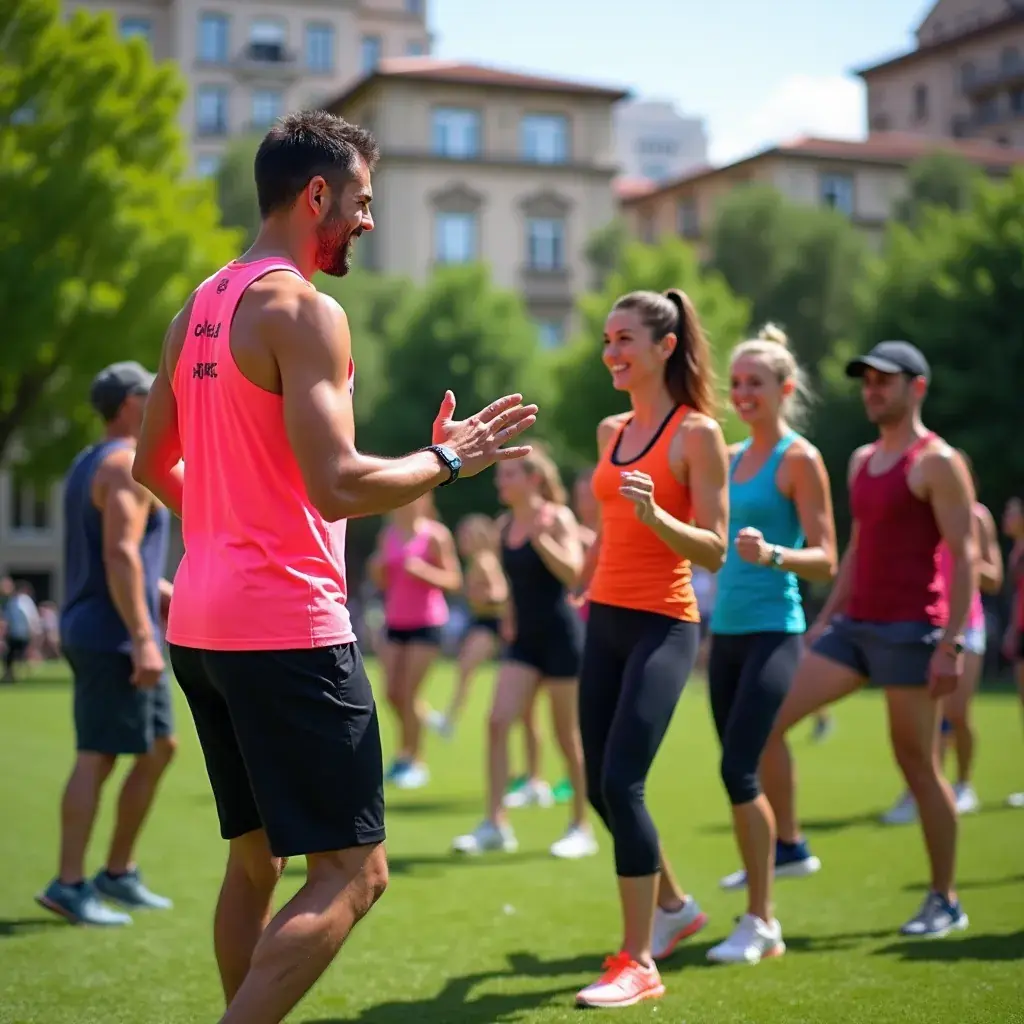 Mujeres realizando ejercicios de tonificación con bandas elásticas.